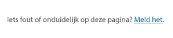 Gemeente Mol website duidelijkheid