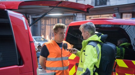 Crisis pers woordvoerder Brandweer Antwerpen Jasmien O