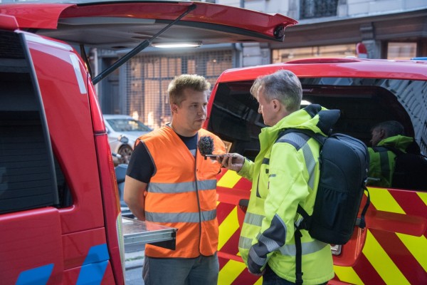 Crisis pers woordvoerder Brandweer Antwerpen Jasmien O
