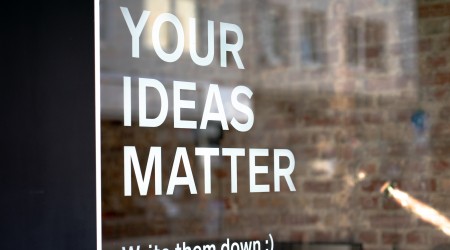 Your ideas matter - unsplash