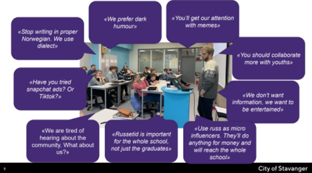 Workshops Stavanger jongerencommunicatie