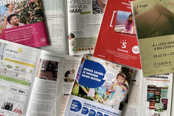 Advertenties magazines