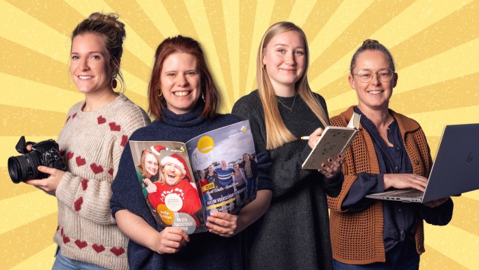 Wit-Gele Kruis teamfoto personeelsmagazine2