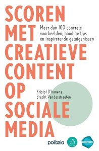 Boek Scoren met creatieve content op sociale media