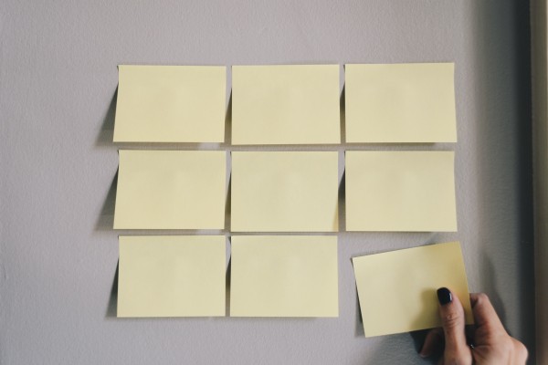 Post-its unsplash