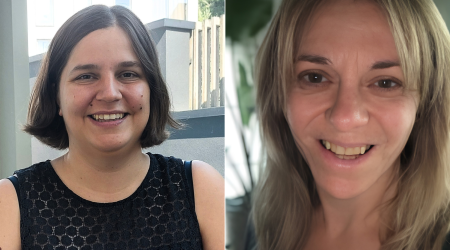 Hazel en Heidi