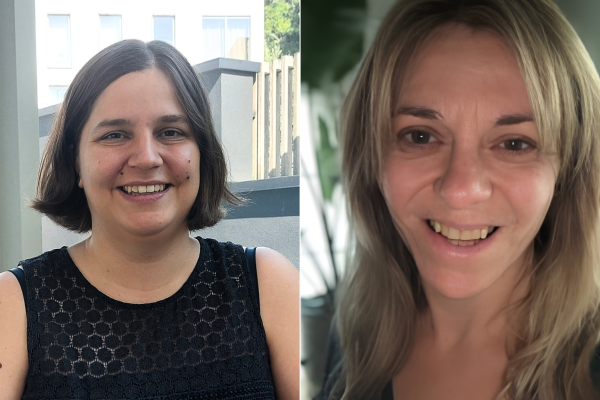 Hazel en Heidi
