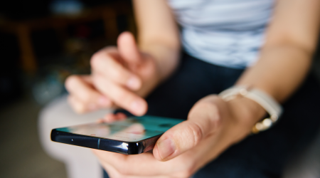 Sociale media smartphone