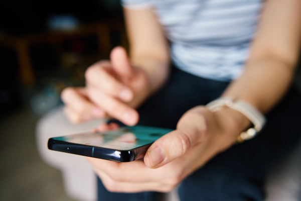 Sociale media smartphone
