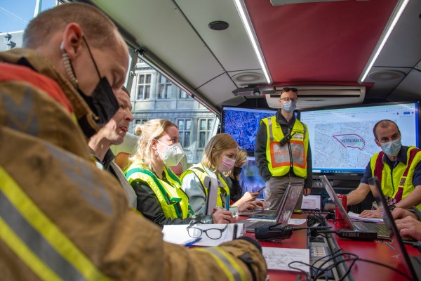 Crisis Brandweer Antwerpen Foto Jasmien O