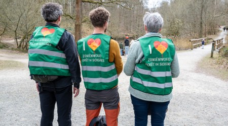 Vrijwilligers Zoniënwoud
