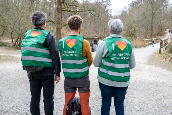Vrijwilligers Zoniënwoud