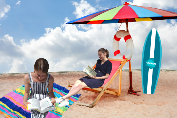 Ymke en Marthe aan het strand - Canva