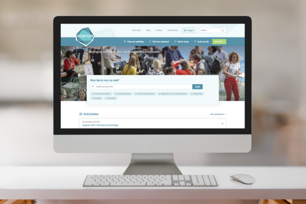 Website Kortom op pc