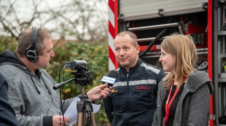 Crisis woordvoerder Brandweer Antwerpen Jasmien O