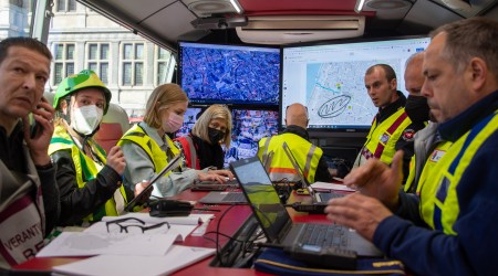 Crisis noodplanning Brandweer Antwerpen Jasmien O