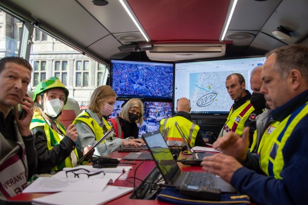 Crisis noodplanning Brandweer Antwerpen Jasmien O