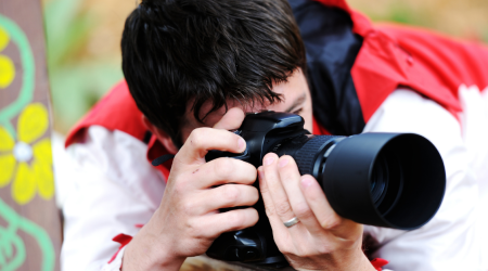 Fotograaf in actie (Canva)