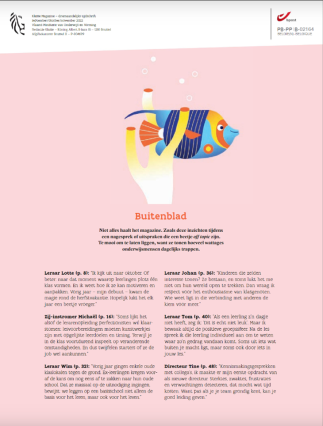 Backcover Klasse magazine 2