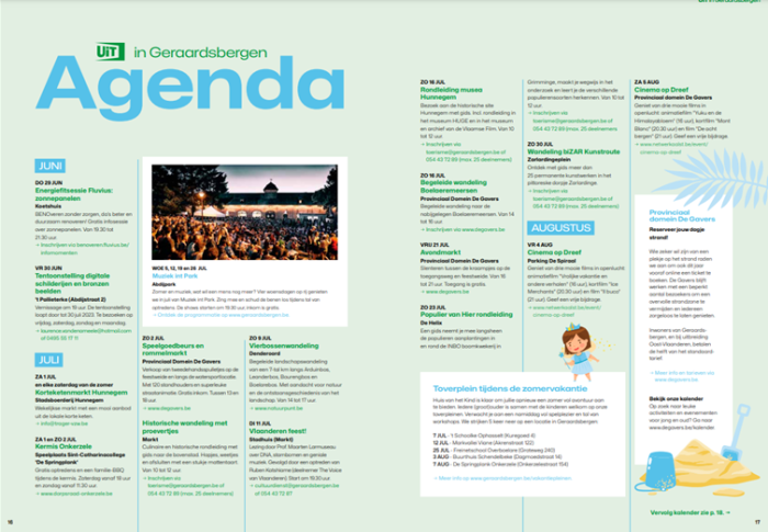 agenda geraardsbergen